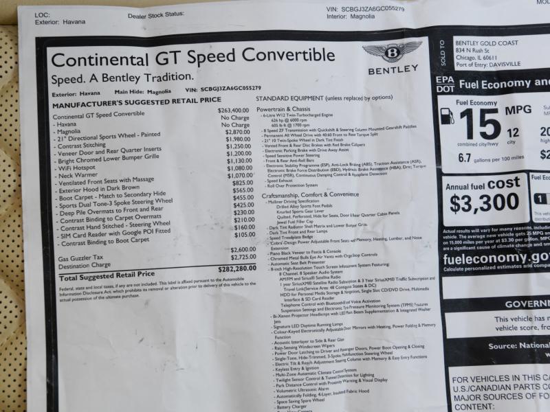 Used 2016 Bentley Continental GTC Speed GT Speed | Gurnee, IL