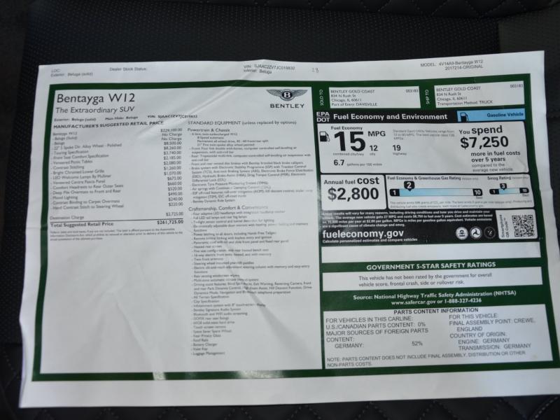 Used 2018 Bentley Bentayga W12 Signature Edition | Gurnee, IL