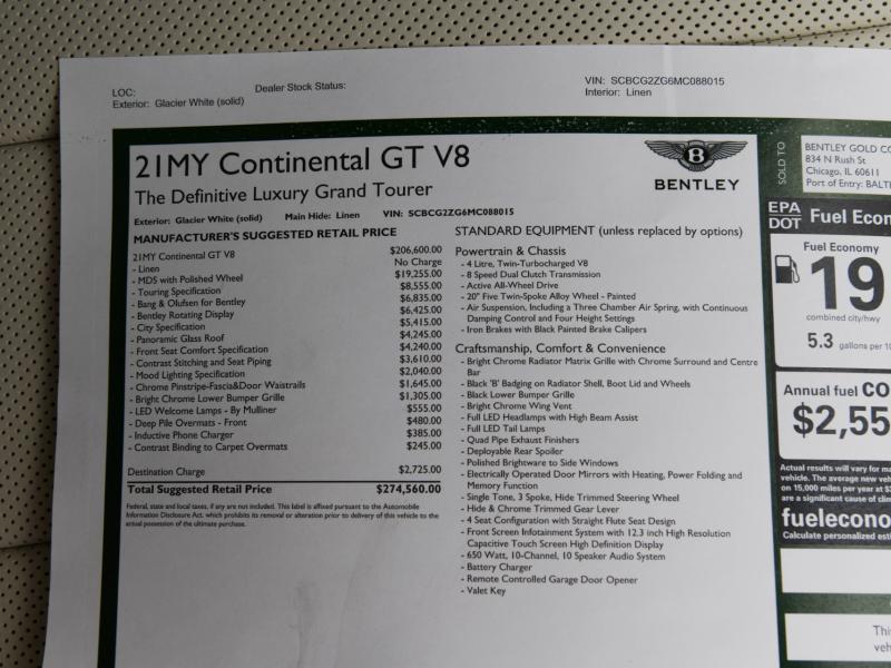 New 2021 Bentley continental GT GT V8 | Gurnee, IL