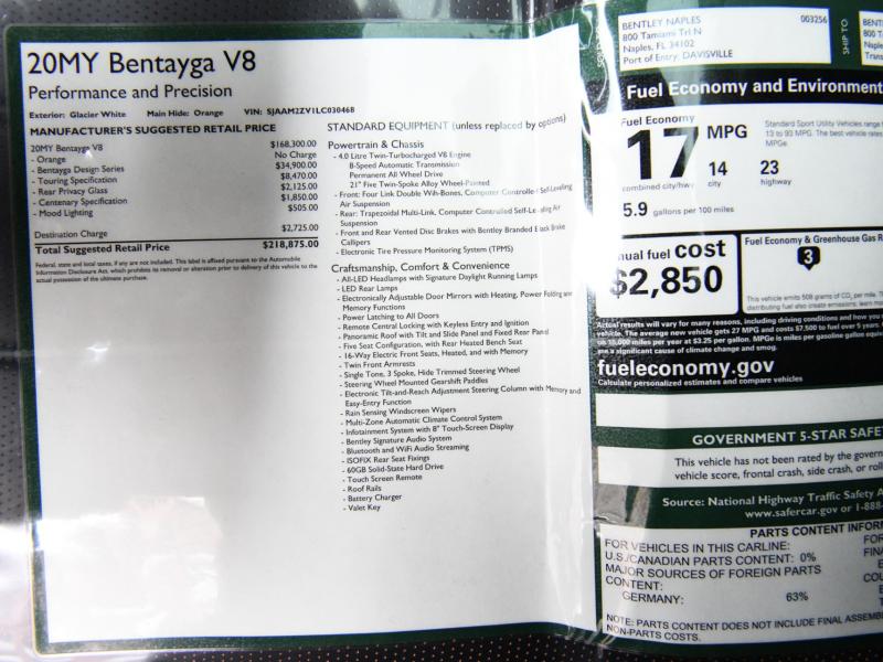 Used 2020 Bentley Bentayga Design Edition | Gurnee, IL