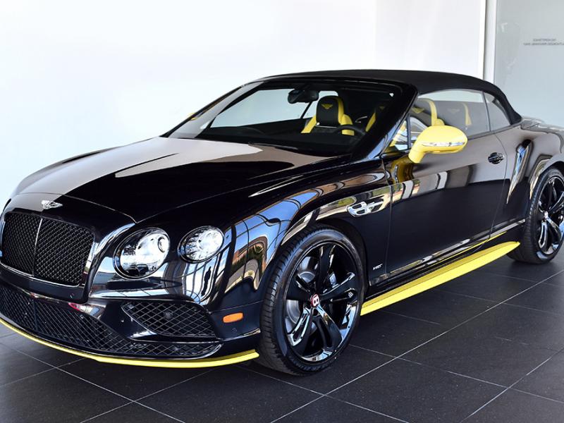 Used 2017 Bentley Continental GT V8 S Convertible Mulliner Black Edition | Gurnee, IL